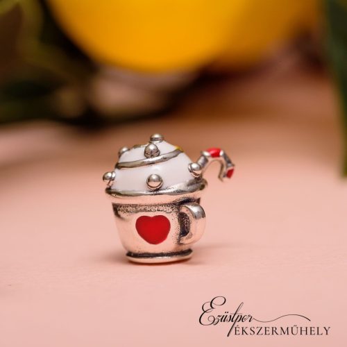 Ezüst charm
