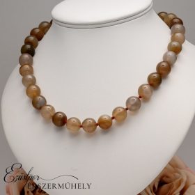 Ezüst achát nyaklánc