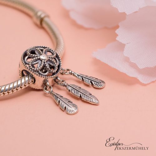 Ezüst charm