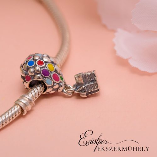 Ezüst charm