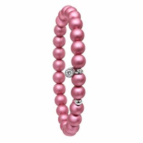   Swarovski gyöngyös karkötő ezüst cirkónia köves dísszel