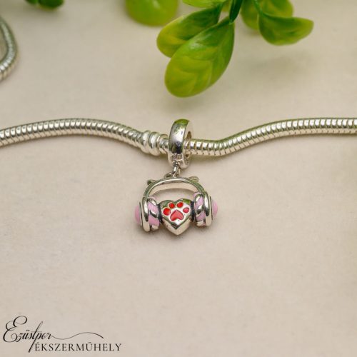 Ezüst charm