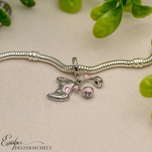 Ezüst charm