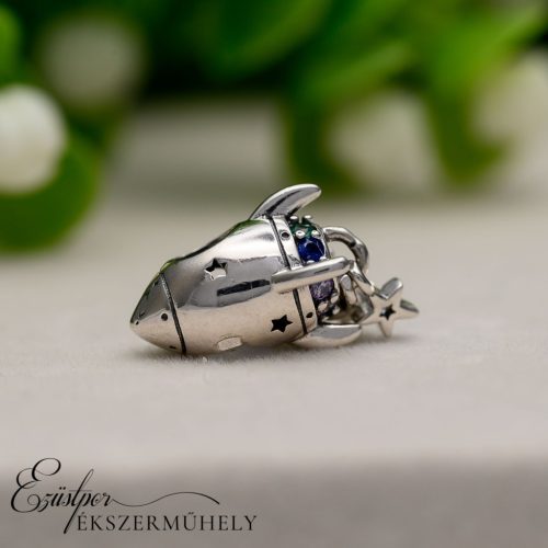 Ezüst charm