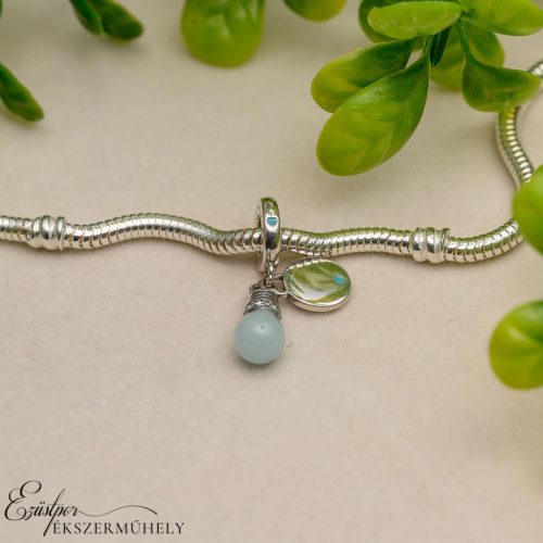 Ezüst charm
