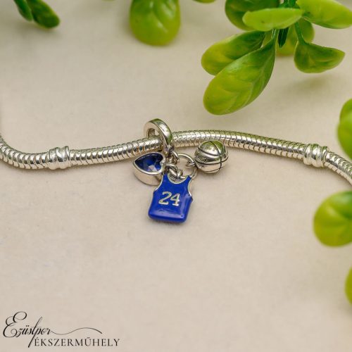 Ezüst charm