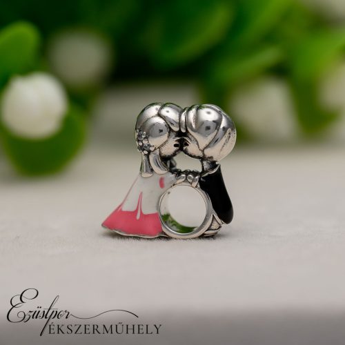 Ezüst charm