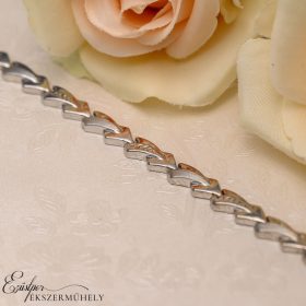 Ezüst stiftes karkötő