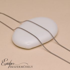 Ezüst kocka szemes nyaklánc