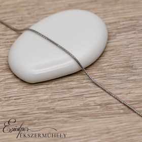 Ezüst kígyó karkötő