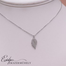 Ezüst angyalszárnyas nyaklánc