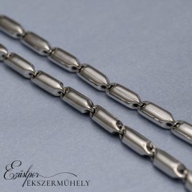 Ezüst baracca jellegű nyaklánc