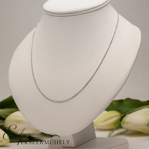 Ezüst anker szemes nyaklánc