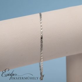 Ezüst pálcás pancer karkötő