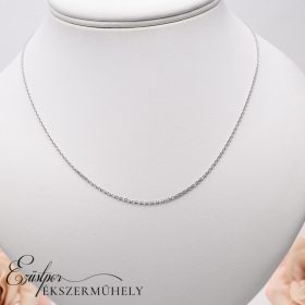 Ezüst anker szemes nyaklánc