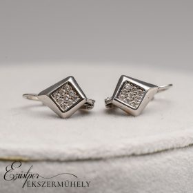 Arany cirkónia köves fülbevaló