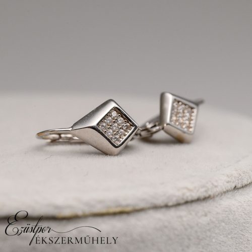 Arany cirkónia köves fülbevaló