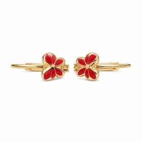 Arany pillangós babafülbevaló