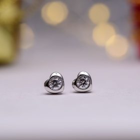 Arany cirkónia köves fülbevaló