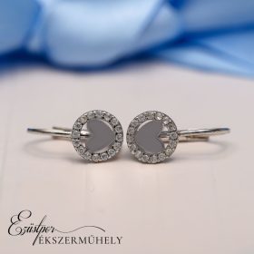 Arany szives babafülbevaló