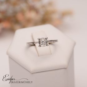 Arany gyémánt köves gyűrű