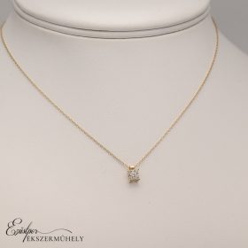 Arany gyémánt köves nyaklánc