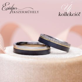 Black titanium karikagyűrű