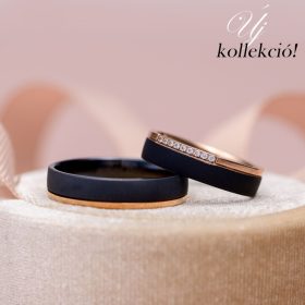Black titanium karikagyűrű