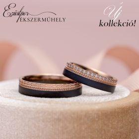 Black titanium karikagyűrű