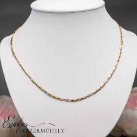 Arany préselt szemes nyaklánc