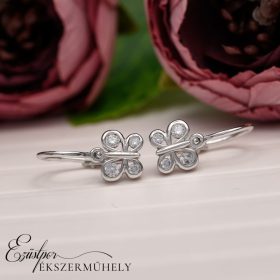 Arany pillangós babafülbevaló