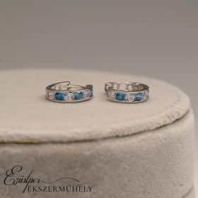 Arany cirkónia köves baba fülbevaló