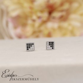 Arany cirkónia köves fülbevaló