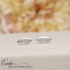 Arany cirkónia köves fülbevaló