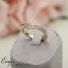 Arany viktória fazonú karikagyűrű