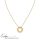 Arany nyaklánc kerek medállal