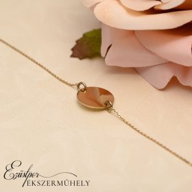 Arany gravírozható karkötő