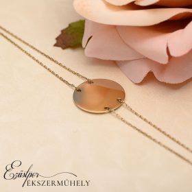 Arany gravírozható karkötő