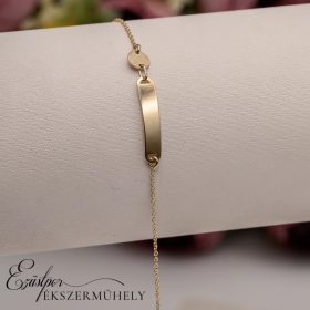 Arany baba karkötő