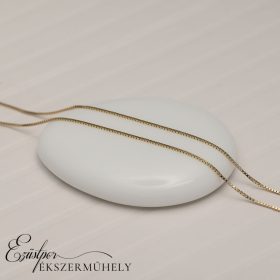 Arany kocka szemes nyaklánc