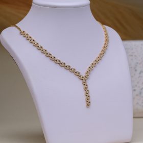 Arany cirkónia köves nyaklánc