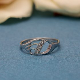 Arany áttört gyűrű