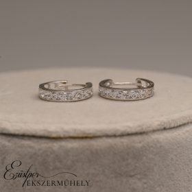 Arany cirkónia köves fülbevaló