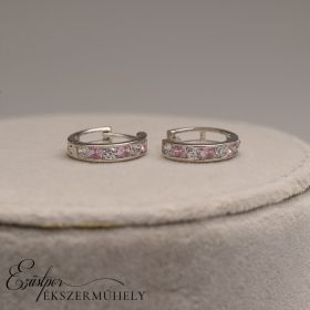 Arany cirkónia köves babafülbevaló