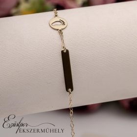 Arany baba karkötő