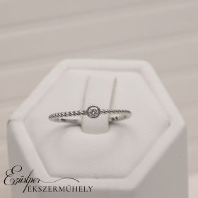 Arany gyémánt köves gyűrű