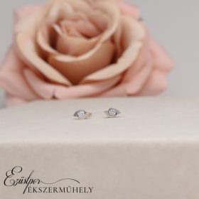 Arany gyémánt köves fülbevaló