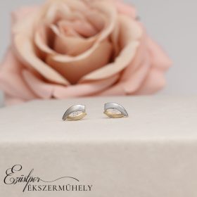 Arany gyémánt köves fülbevaló